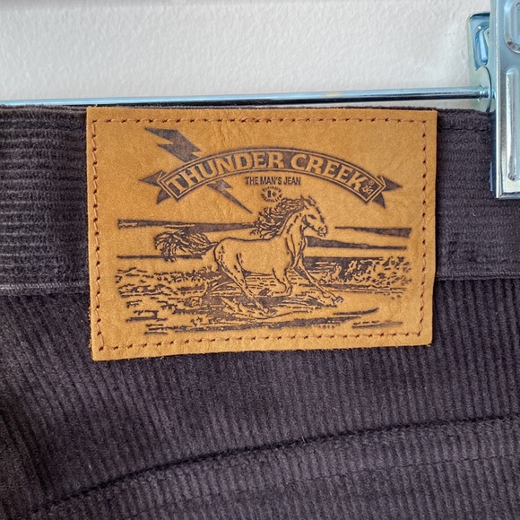 NWT Vintage Corduroy Brown Pants made in Canada Unisex - Picture 6 of 11